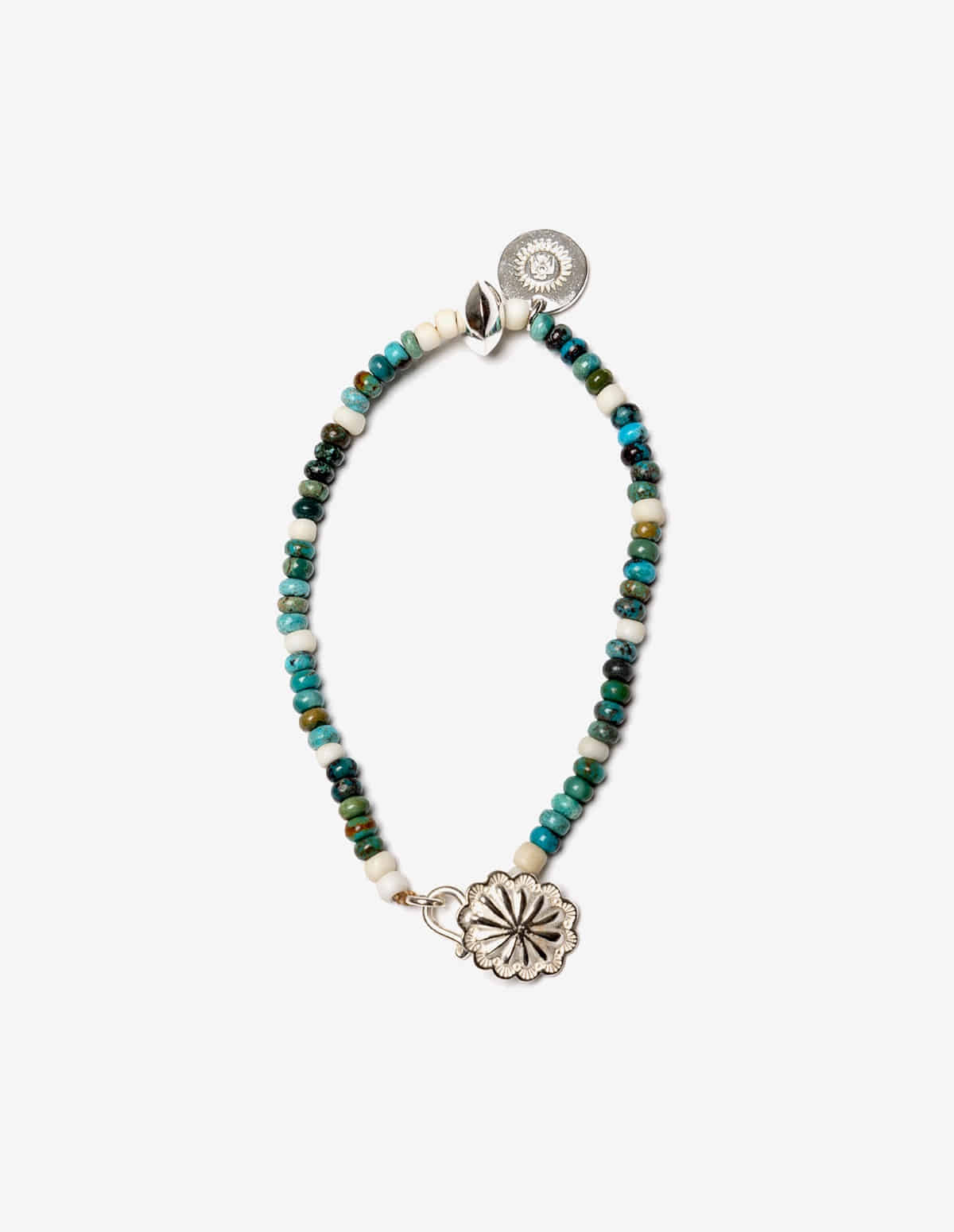 Pherrow&#039;s X Peace, Silver Bracelet2 (Turquoise)