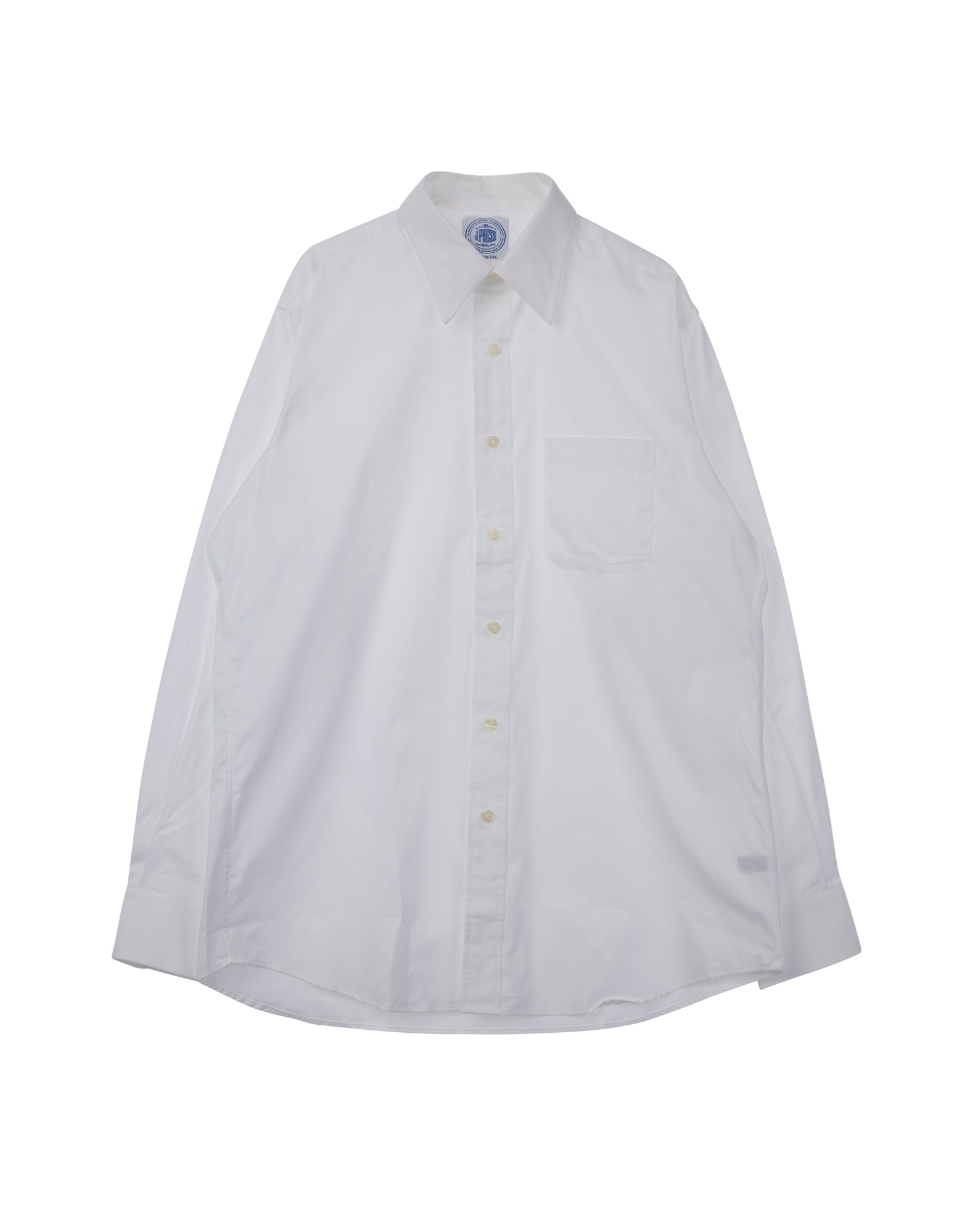 Pinpoint Collar Dress Shirt (White)